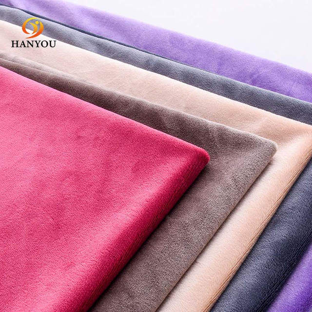 Hyyo कस्टम Colors हरू 100% पोलिस्टर मैदान सुपर भौद्धिक मल्भेट कपडा 