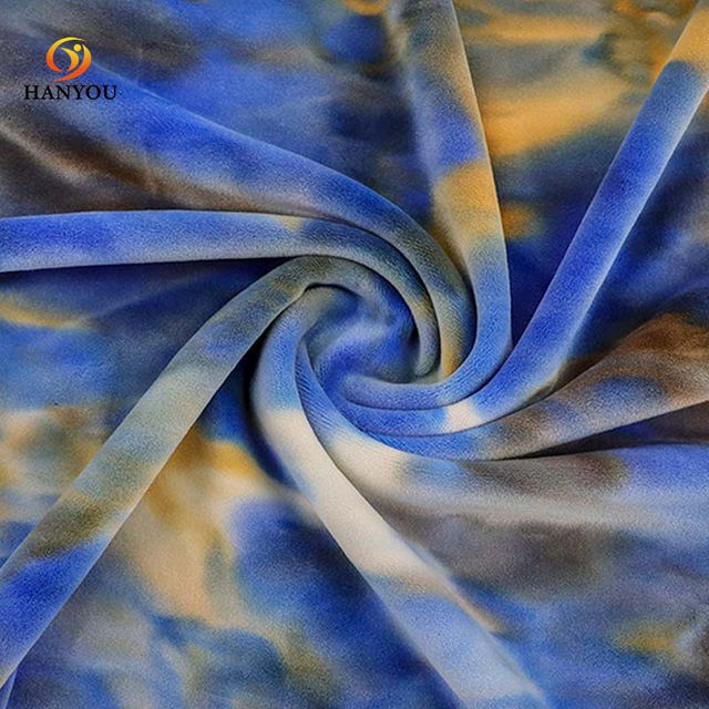 Hynoo 100% polyester रंगीन सुपर स्कोवेल कपडा र कुकिनहरू र तकियाहरूको लागि