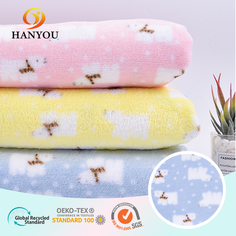 Hanyo Impresi&oacute;n personalizada C&oacute;moda tela polar de franela